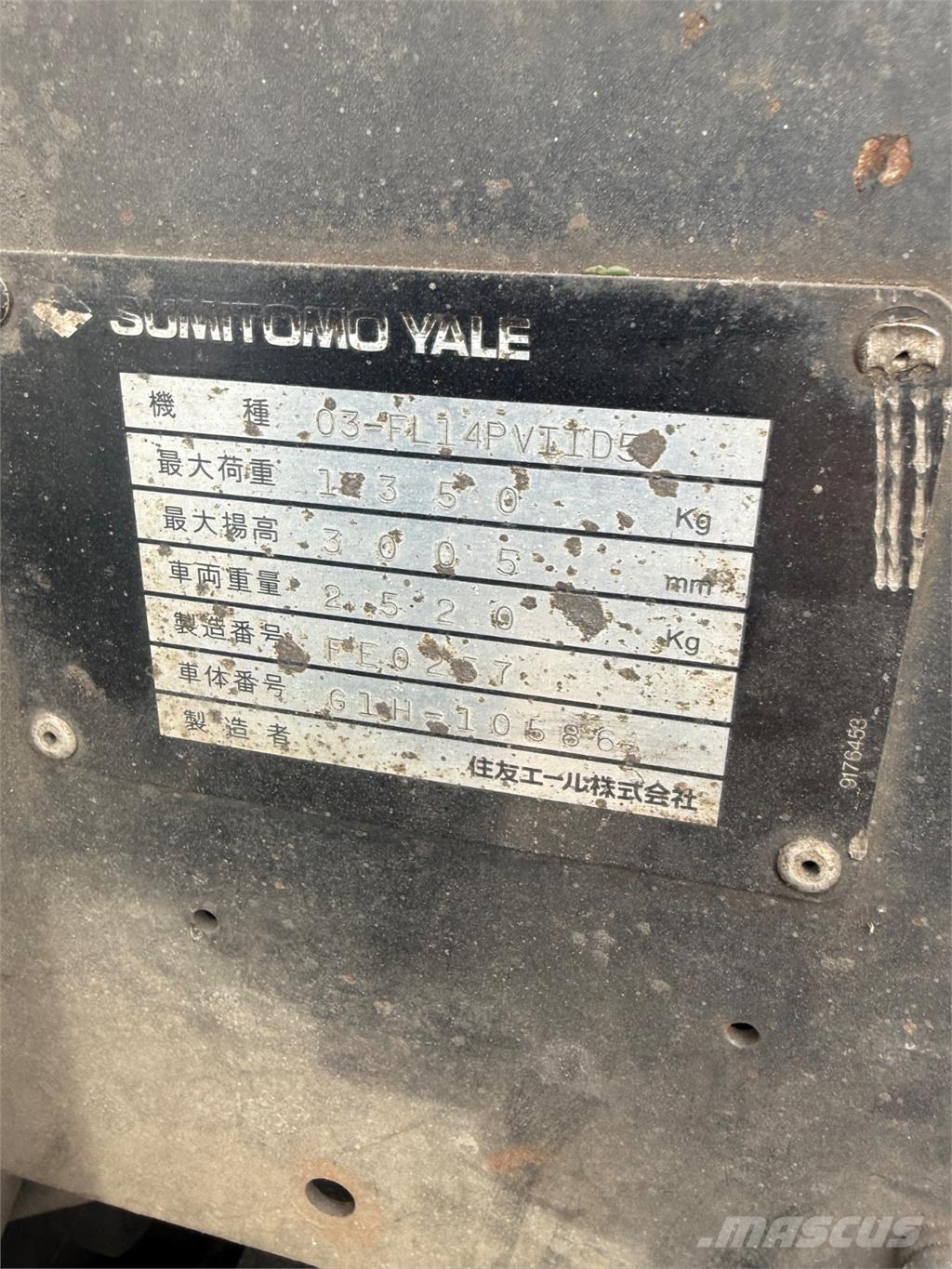 Yale FG14 Gasstapler