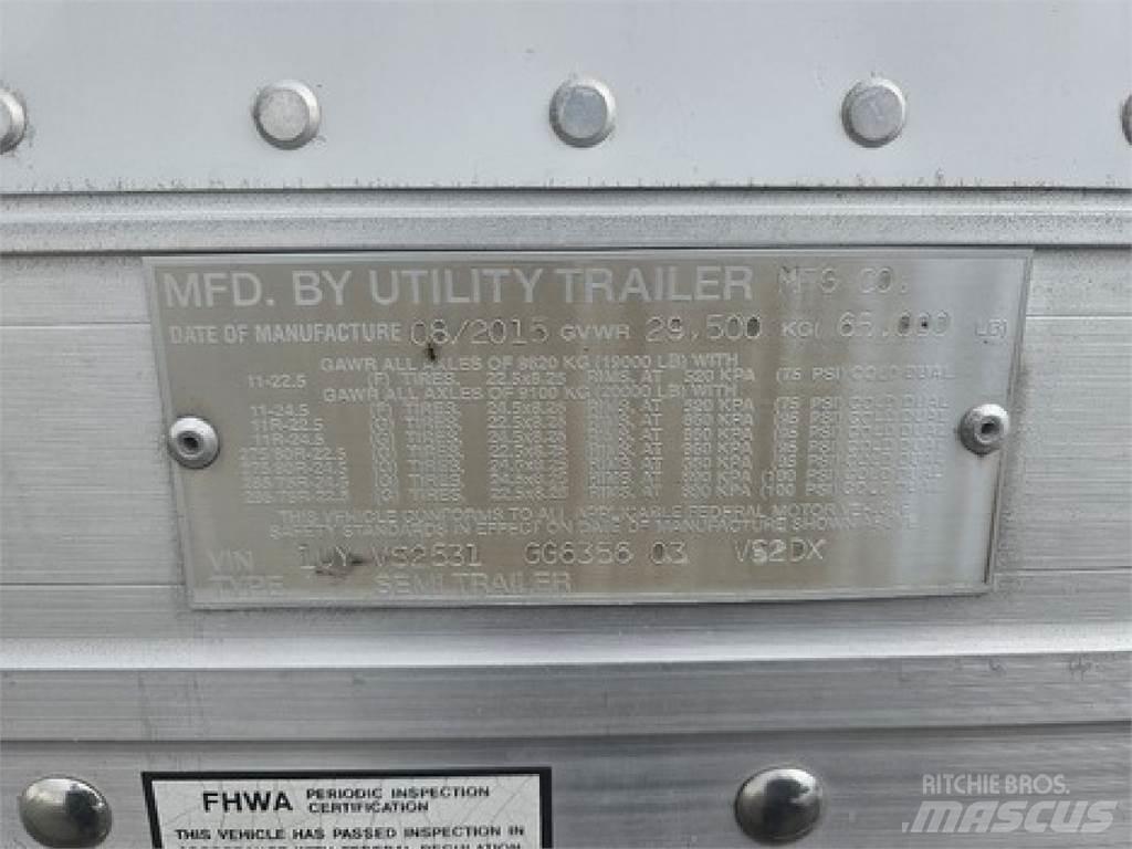 Utility VS2DX 53' Anhänger-Kastenaufbau