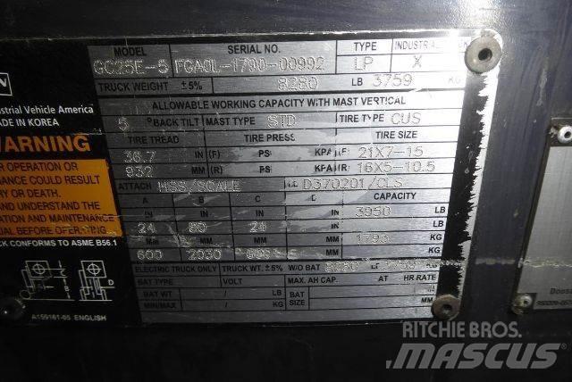 Doosan GC25E-5 Andere Gabelstapler