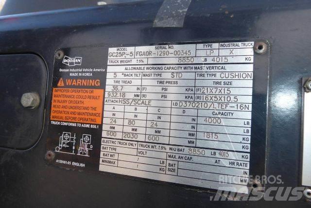 Doosan GC25P-5 Andere Gabelstapler