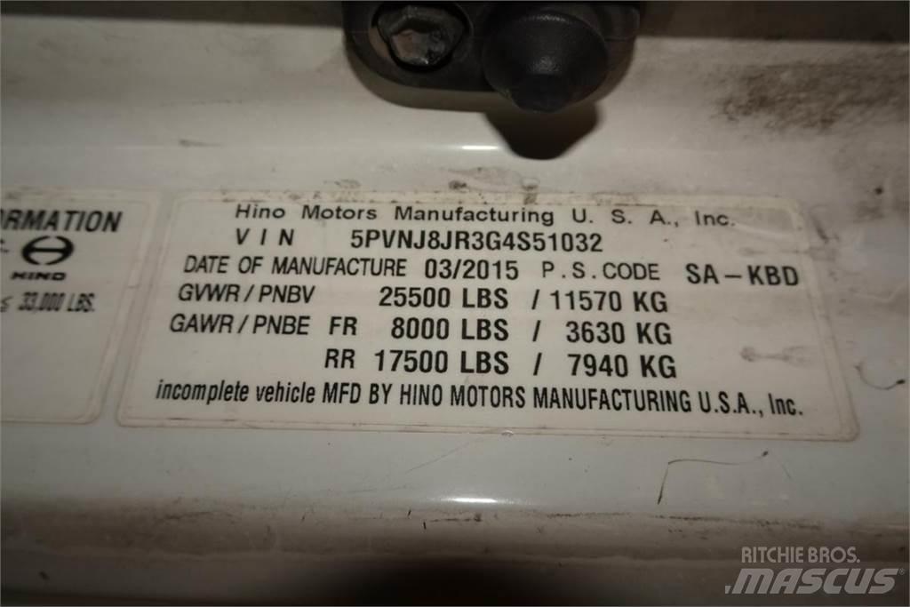 Hino 258 Kofferaufbau