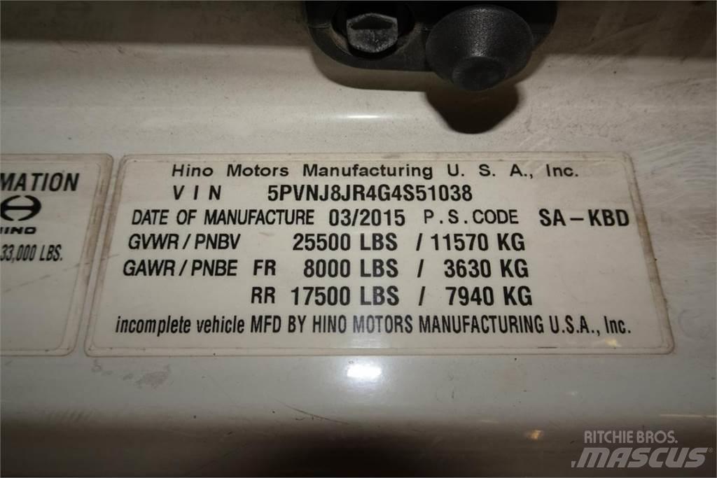 Hino 258 Kofferaufbau
