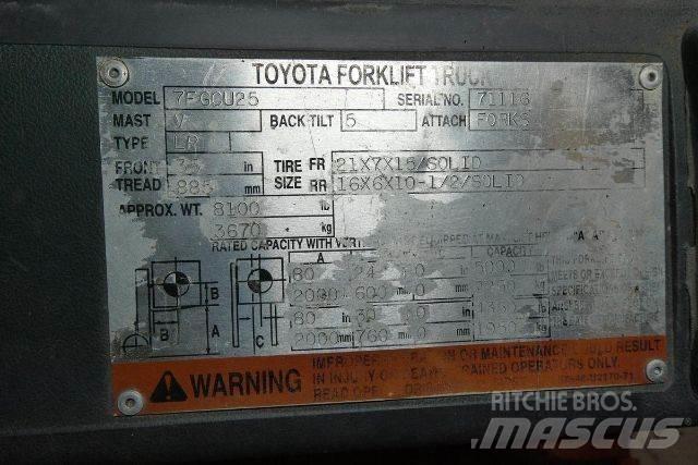 Toyota 7FGCU25 Andere Gabelstapler