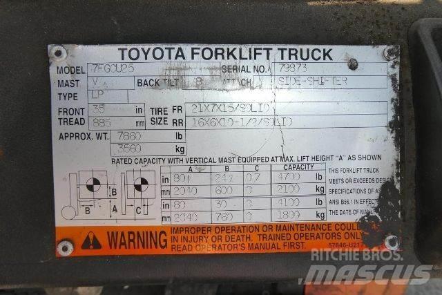 Toyota 7FGCU25 Andere Gabelstapler