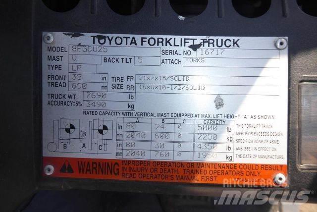 Toyota 8FGCU25 Andere Gabelstapler