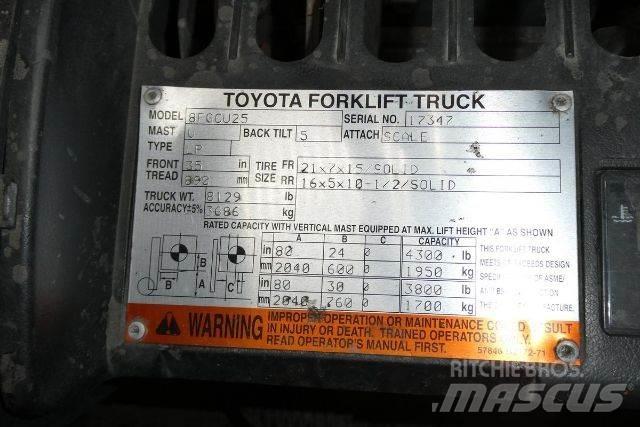 Toyota 8FGCU25 Andere Gabelstapler