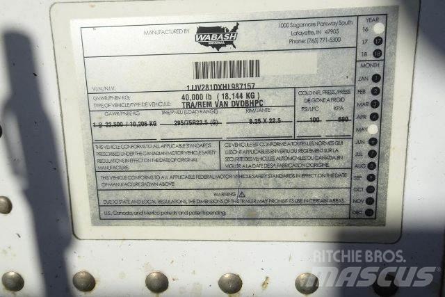 Wabash DVDBHPC Anhänger-Kastenaufbau
