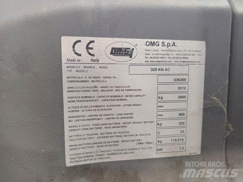 OMG 320KN AC Niedergabelstapler