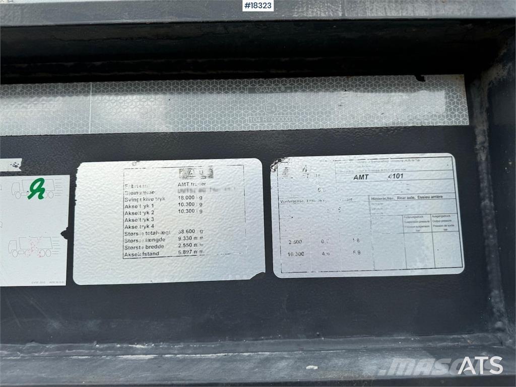 AMT concrete semi Andere Auflieger