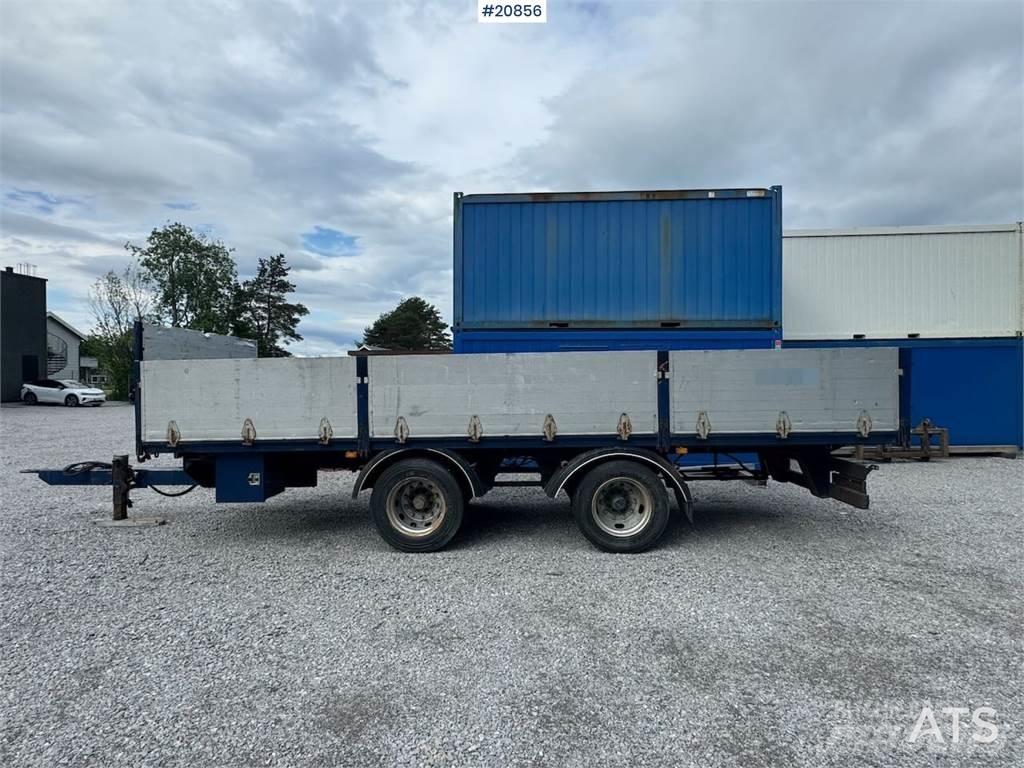 GMF flatebed trailer Pritschenanhänger