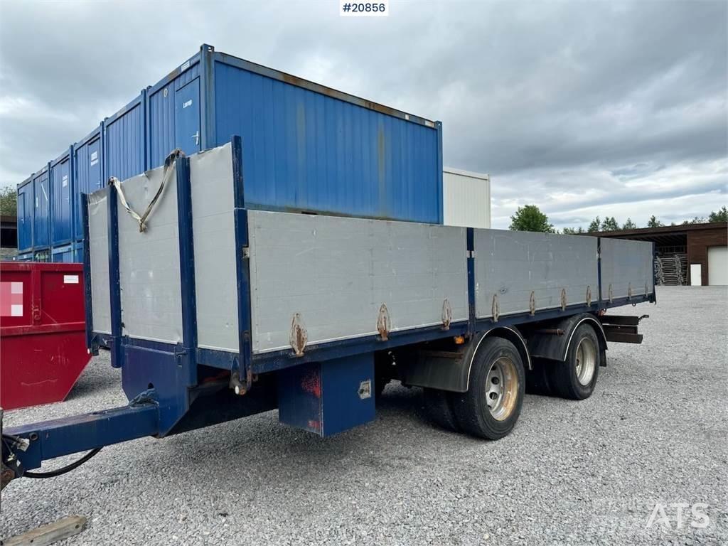 GMF flatebed trailer Pritschenanhänger