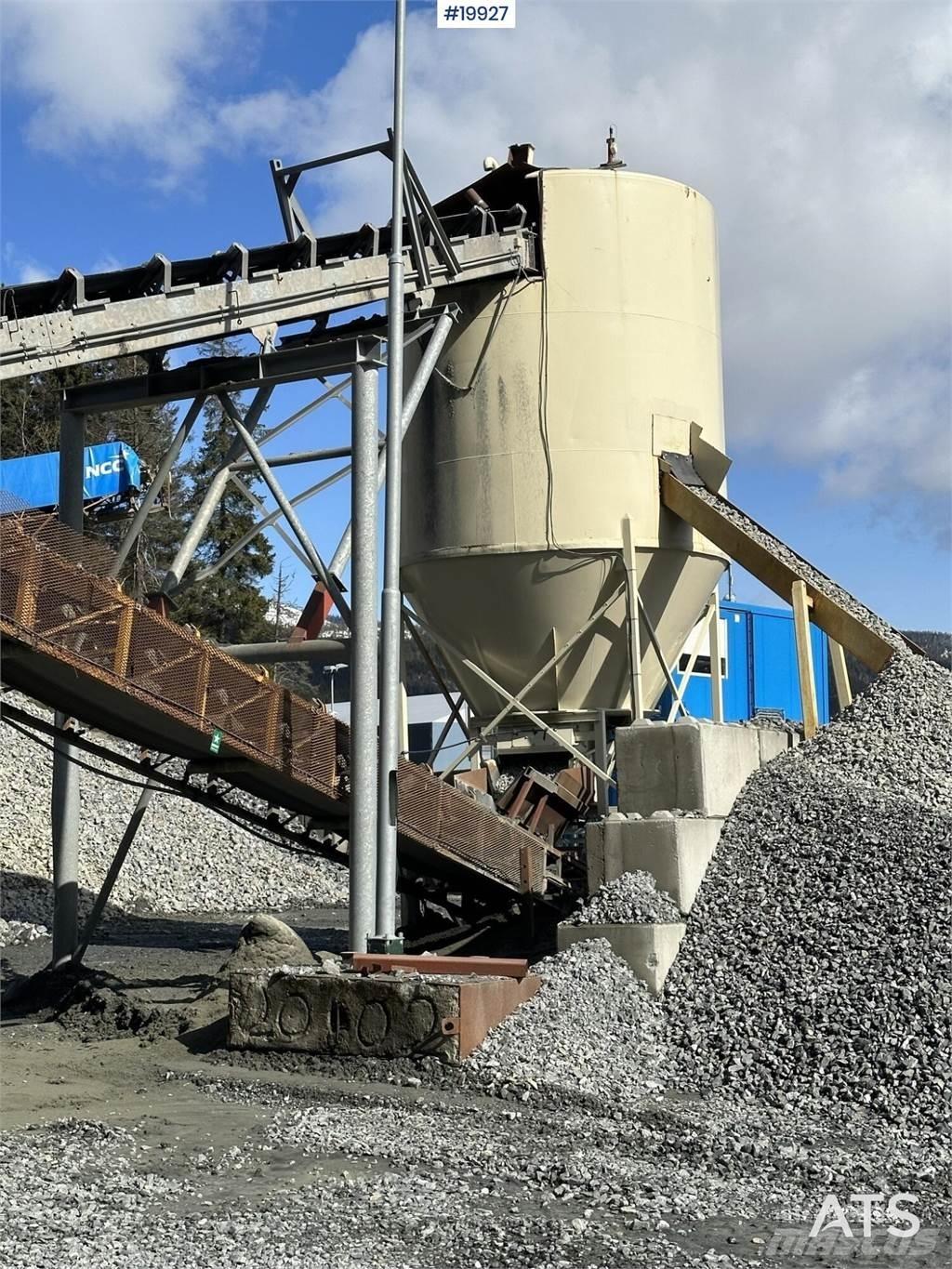 Lagersilo m/ mater Pulverisierer