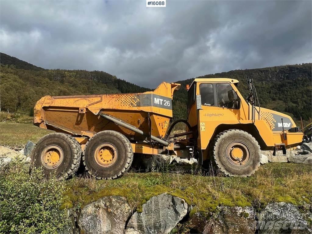 Moxy MT26 dumper. Minidumper