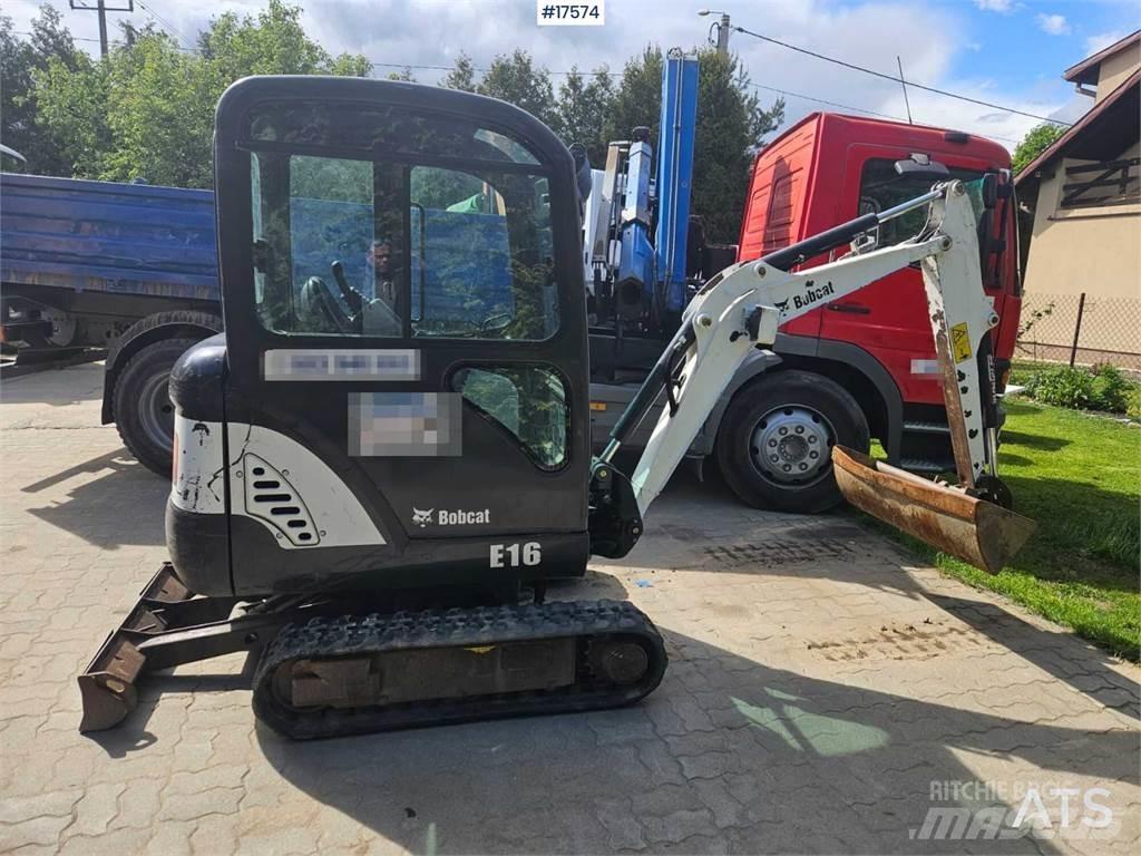 Bobcat E16 Minibagger < 7t