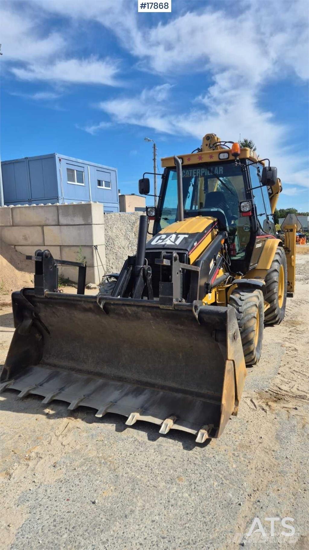 CAT 424D Baggerlader