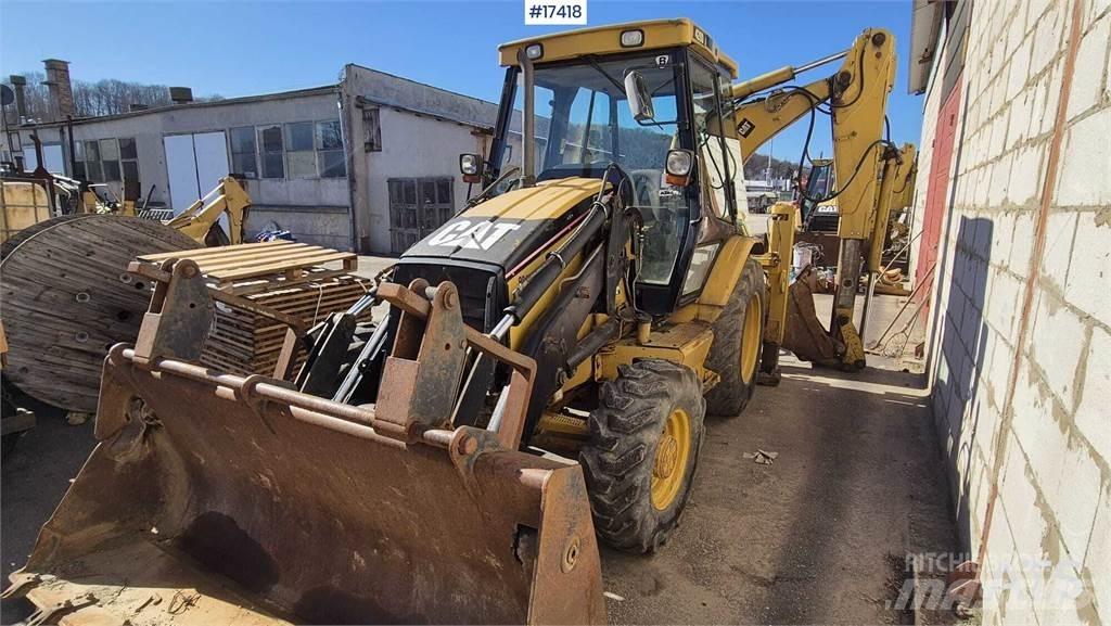CAT 428D Baggerlader