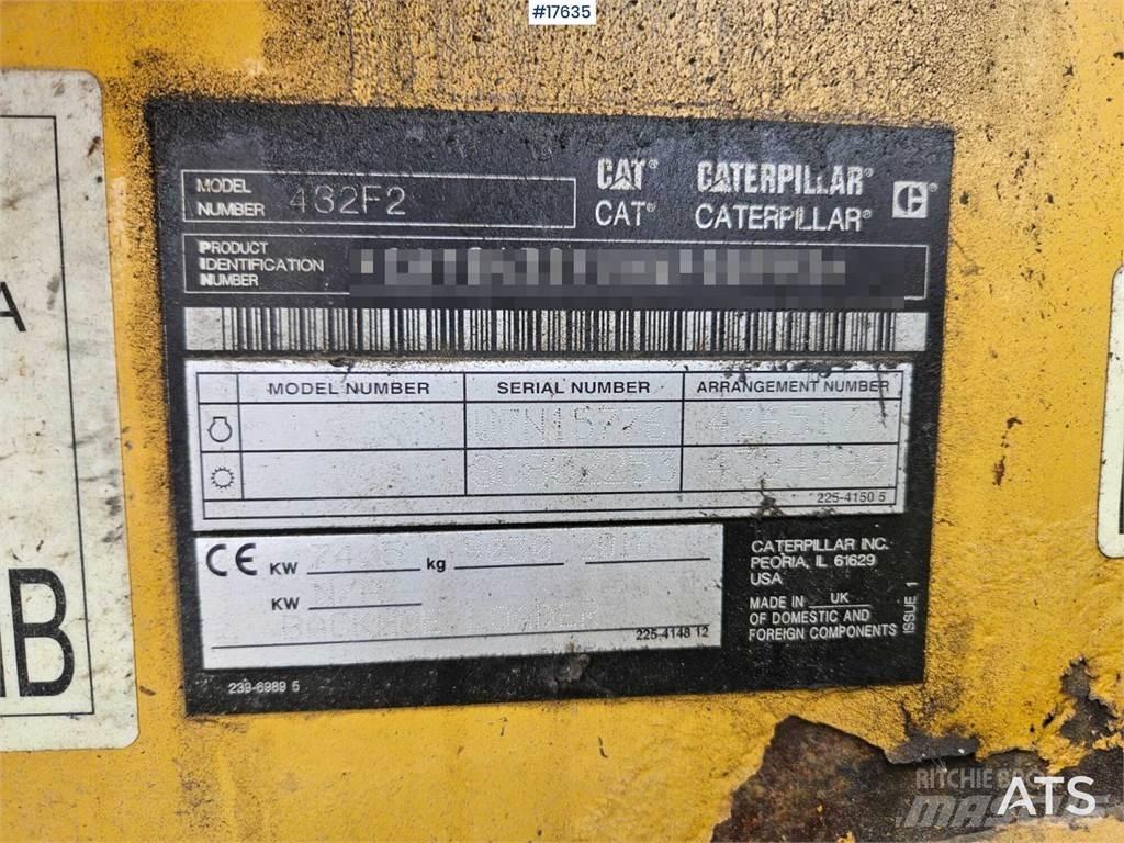 CAT 432F Baggerlader