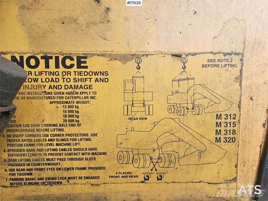 CAT M312 Mobilbagger