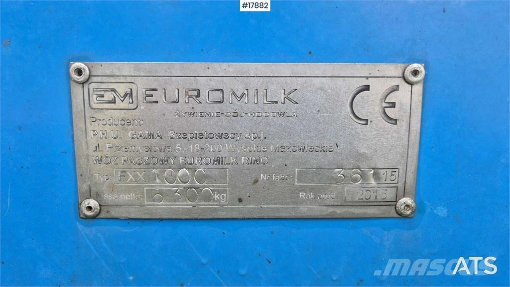 Euro MILK FXX 1000 Futtermischwagen
