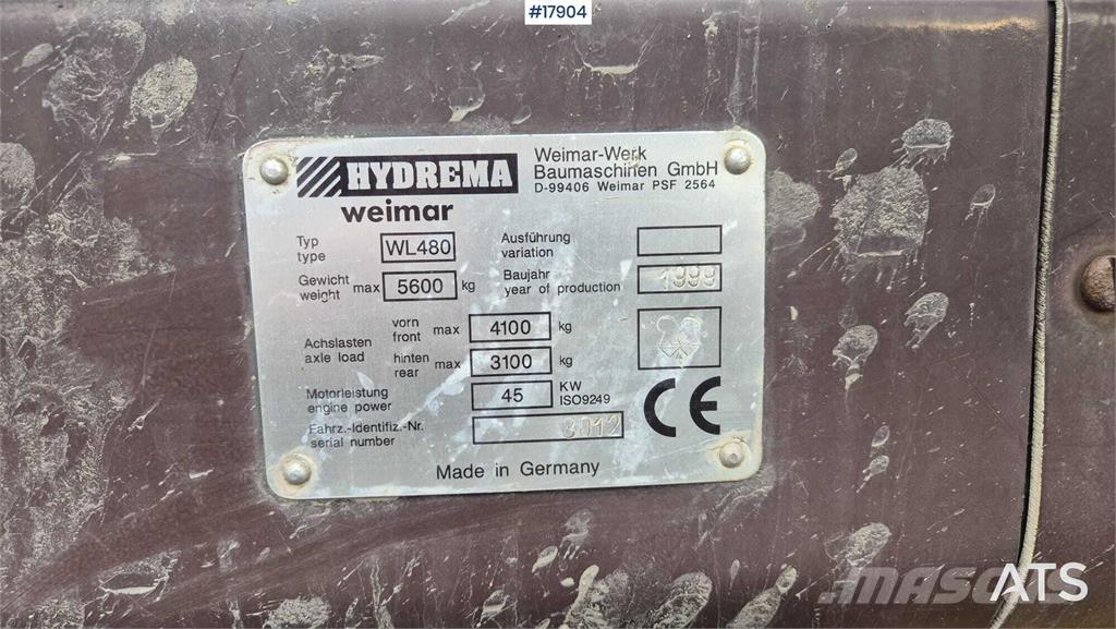 Hydrema WL 480 Radlader