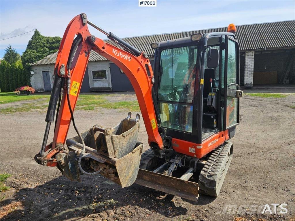 Kubota KX019-4 Minibagger < 7t