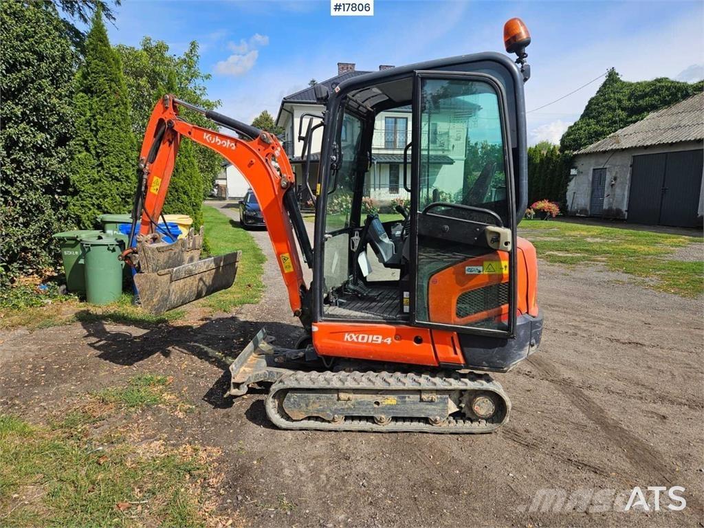 Kubota KX019-4 Minibagger < 7t