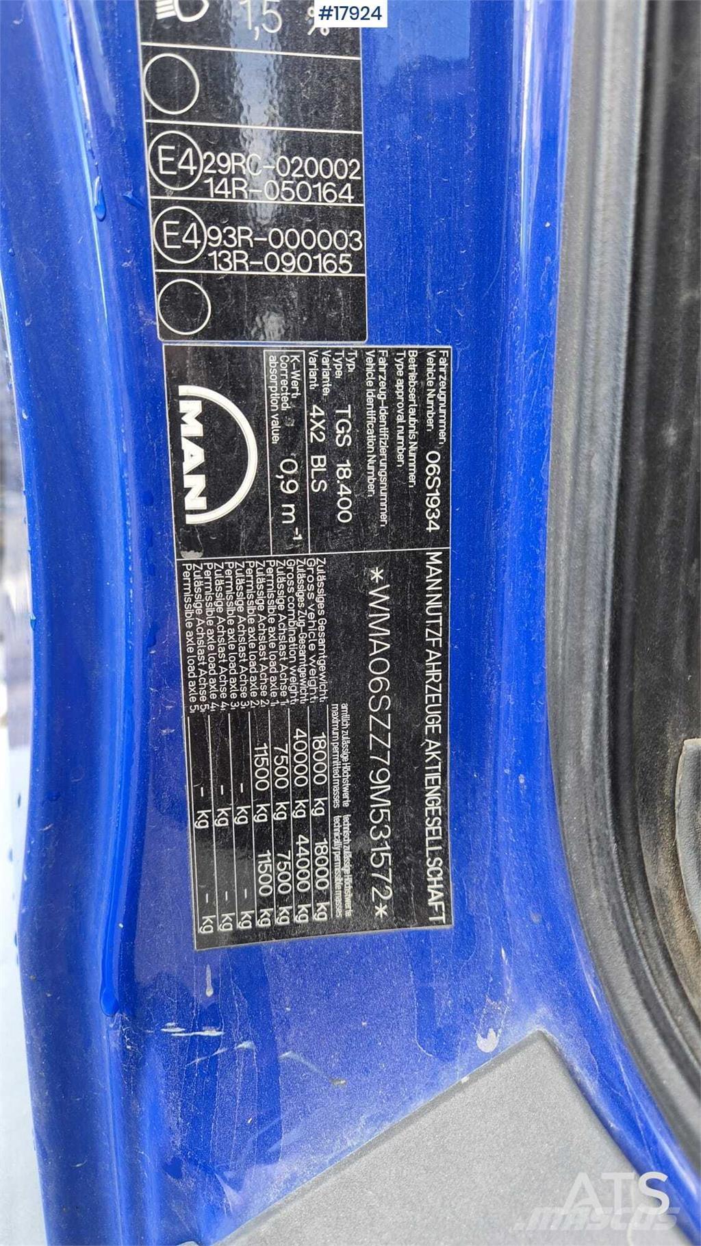 MAN TGS 18.400 Sattelzugmaschinen