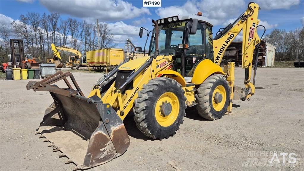 New Holland B 115C Baggerlader
