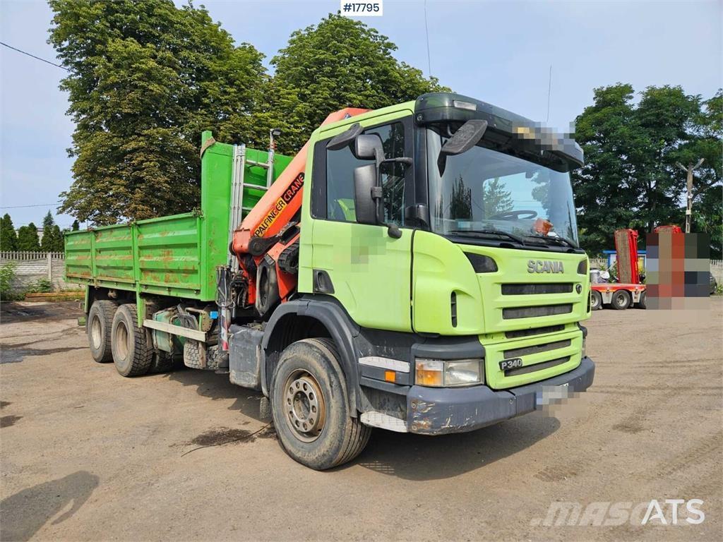 Scania P 340 Kranwagen