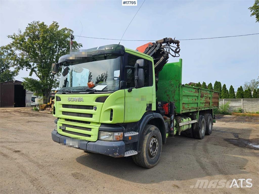 Scania P 340 Kranwagen