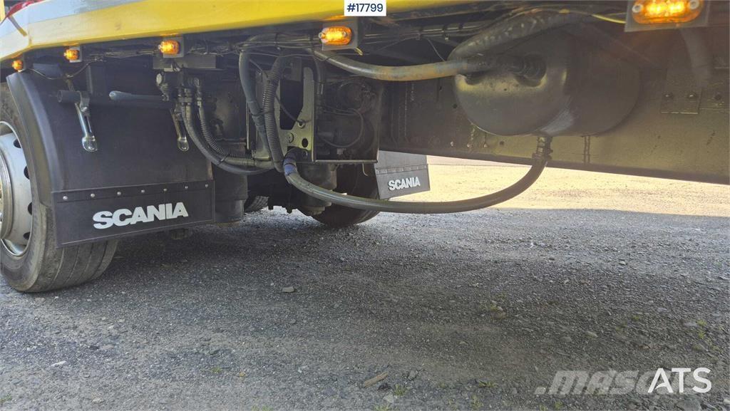Scania R420 Pritschenwagen mit Seilwinde