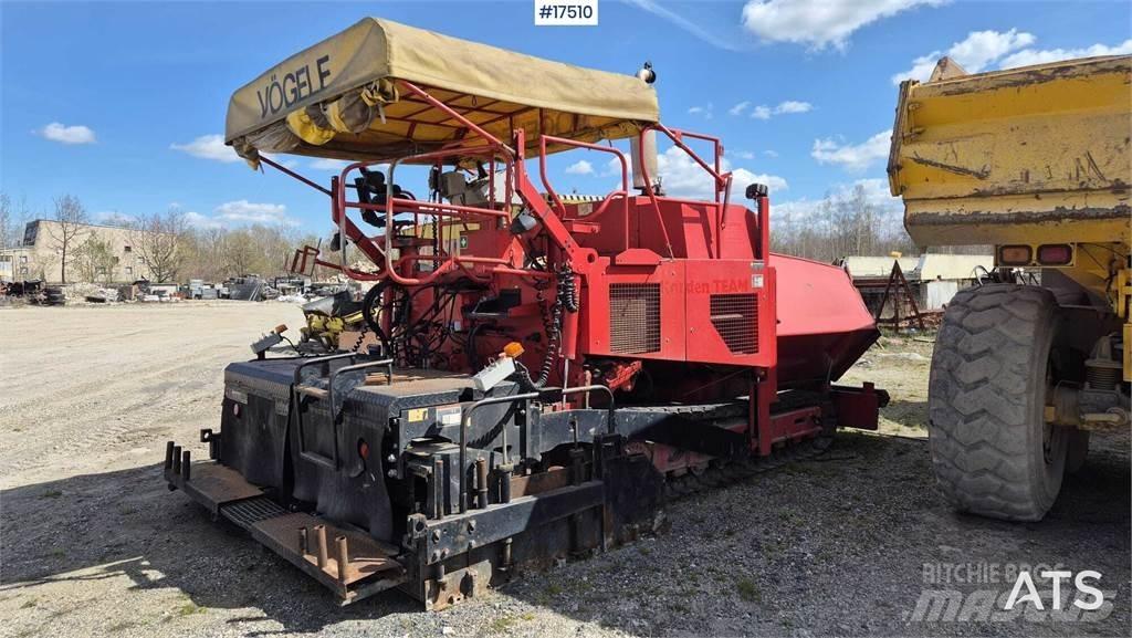 Vögele SUPER 1600 Strassenfertiger