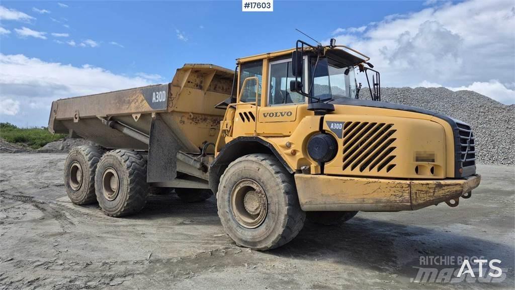 Volvo A30D Dumper - Knickgelenk