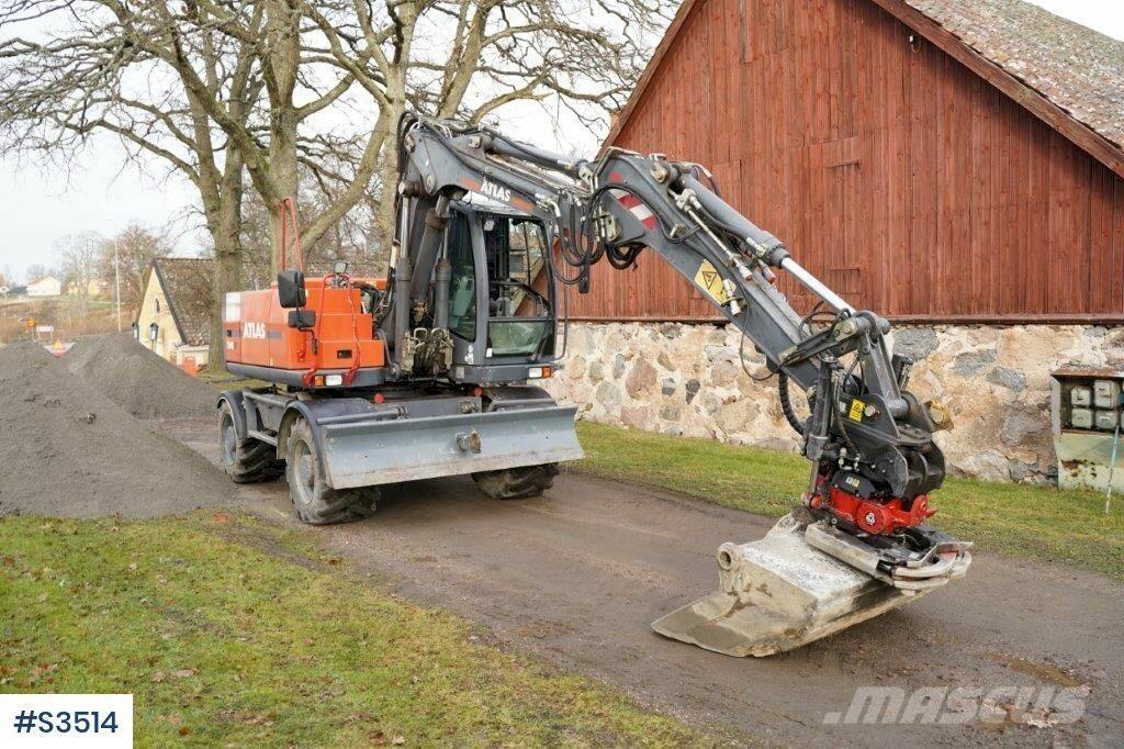 Atlas 140W Excavator Raupenbagger