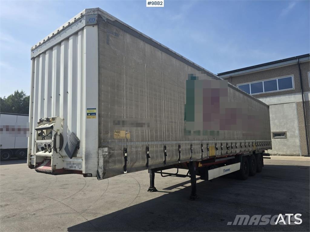 Krone trailer Curtainsiderauflieger