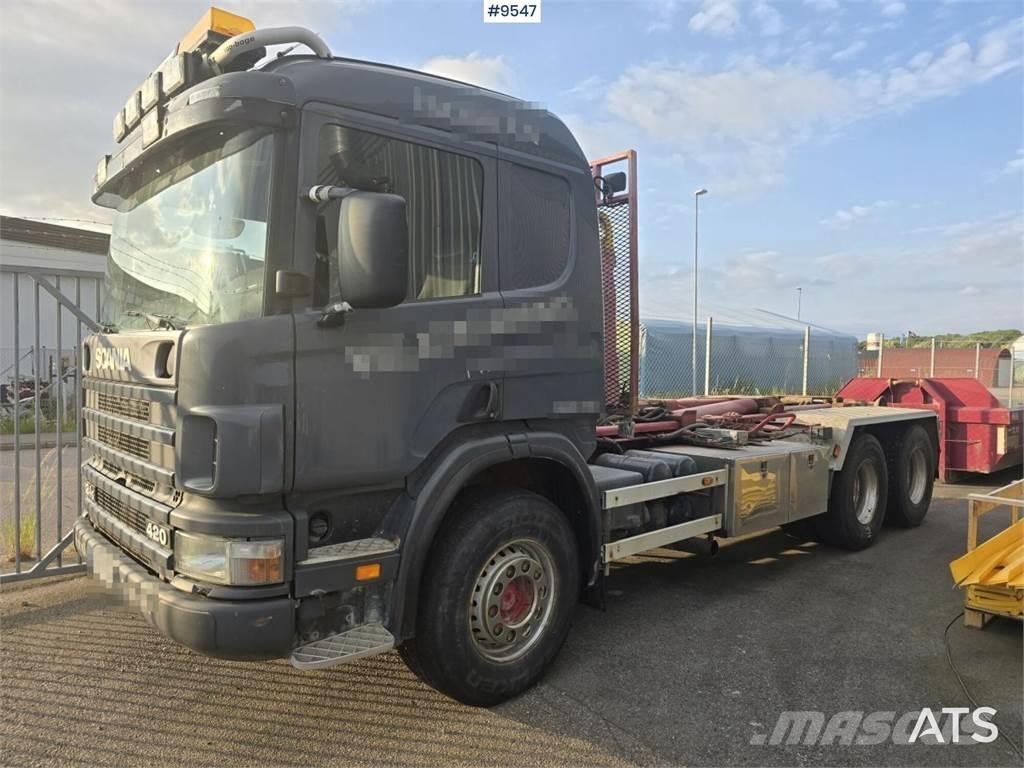 Scania P124 Abrollkipper