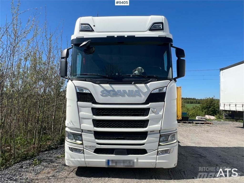 Scania R 500 B6X2NB Containerauflieger