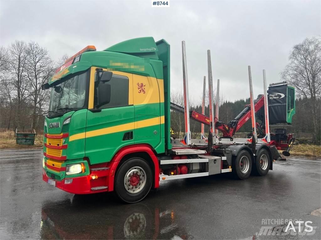 Scania R650 6X4 Holztransporter