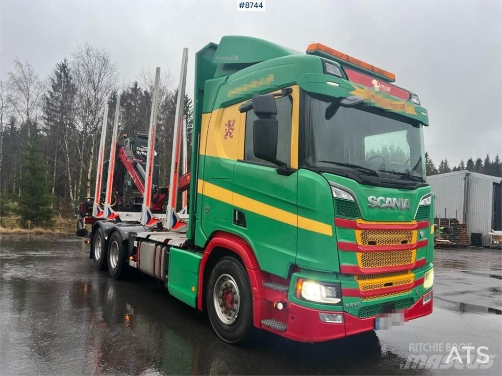 Scania R650 6X4 Holztransporter