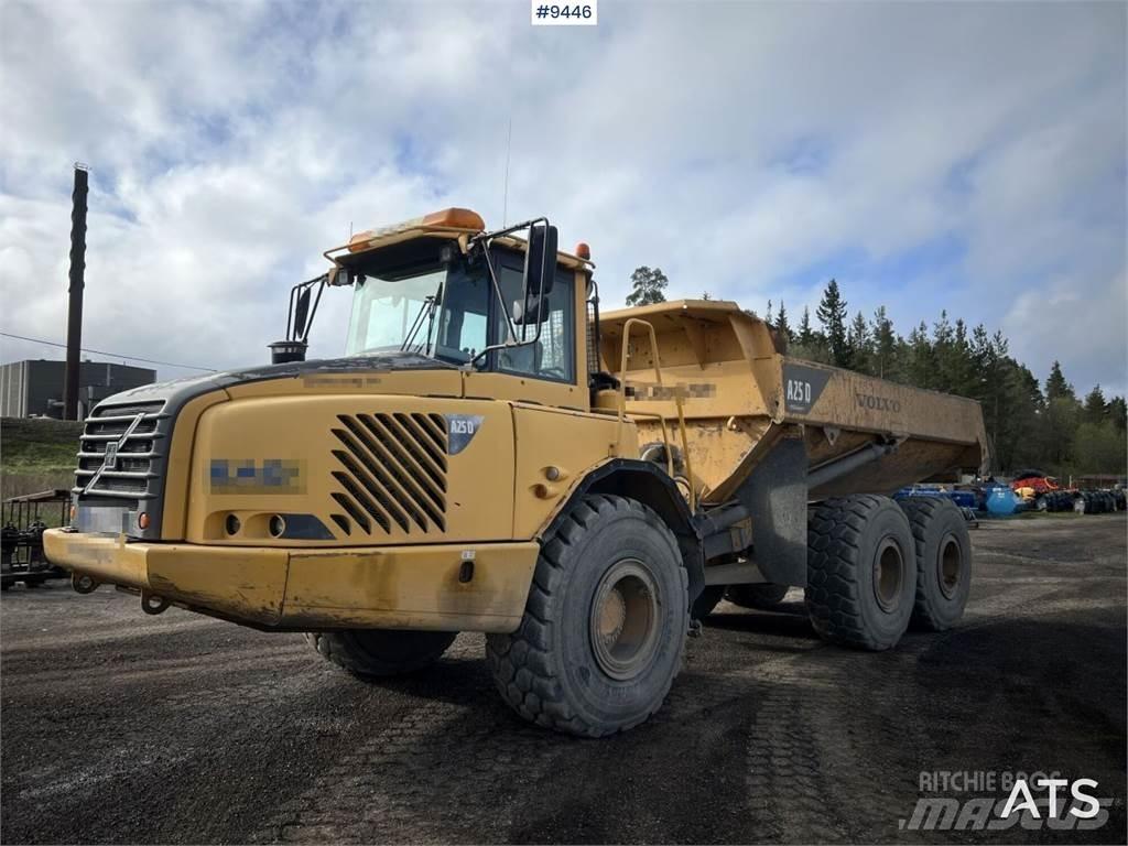Volvo A25D Dumper - Knickgelenk