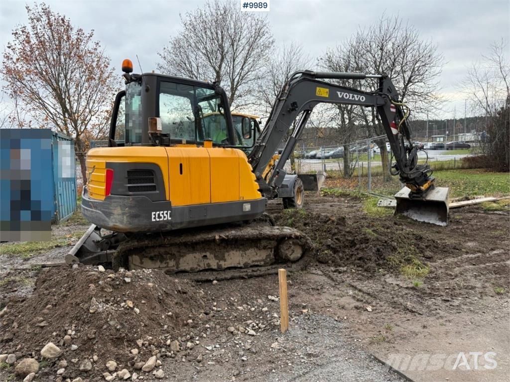 Volvo EC55C Minibagger < 7t