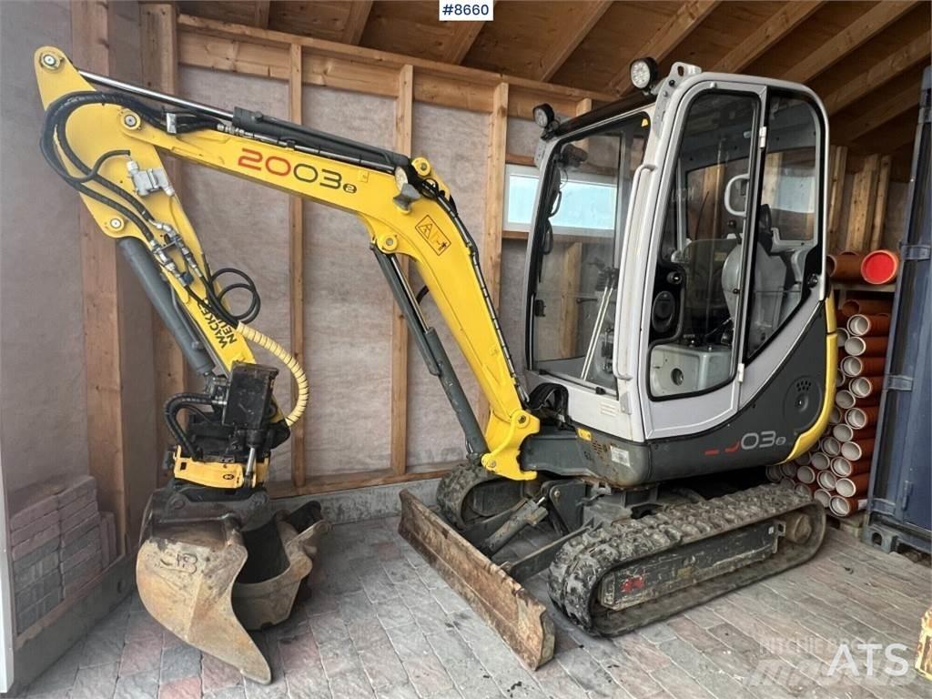 Wacker Neuson 2003RD Minibagger < 7t