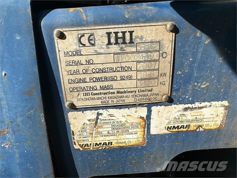 IHI 35NX2 Sonstige Baumaschinen