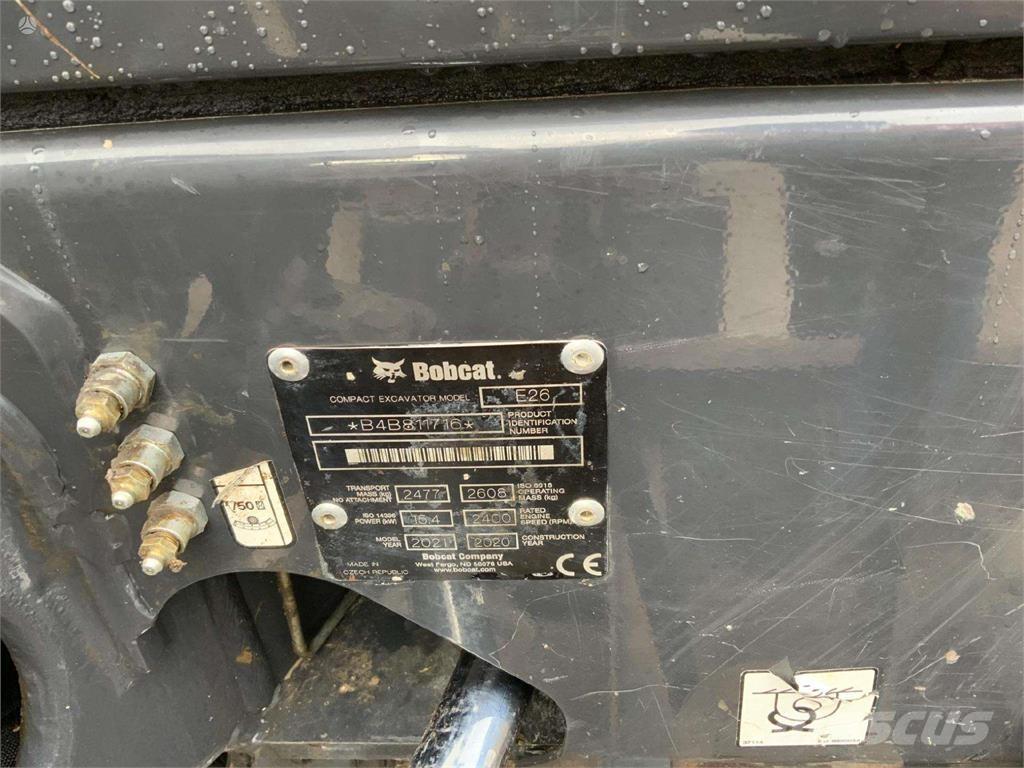 Bobcat E26 Minibagger < 7t