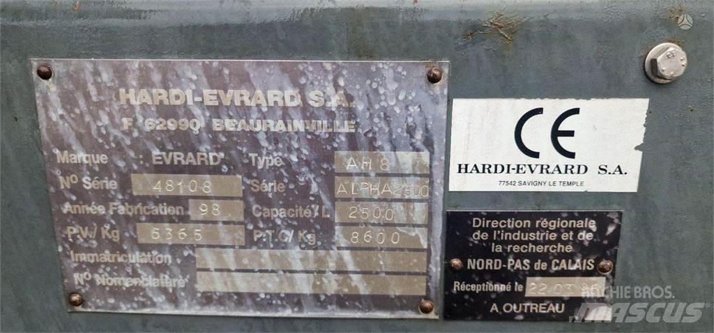 Evrard HARDI Selbstfahrende Sprühgeräte