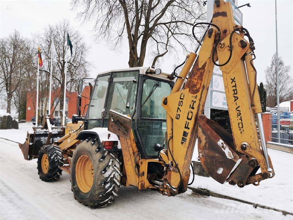 Ford 675d Baggerlader