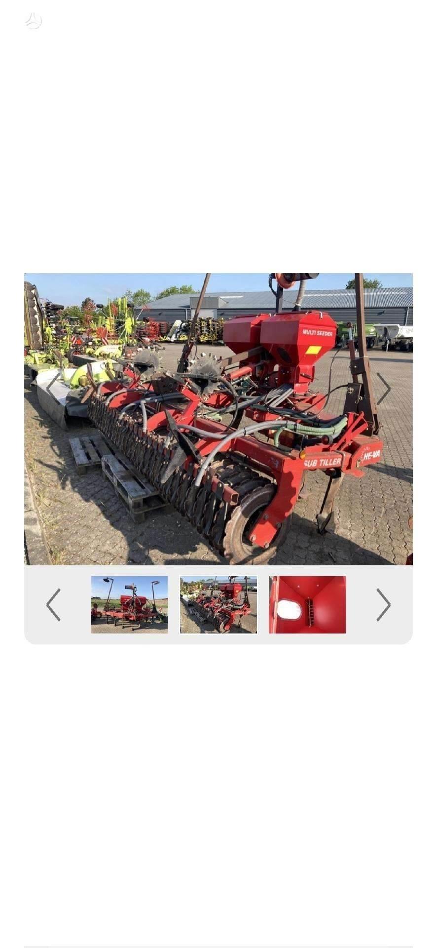 He-Va Sub tiller Schwere Eggen