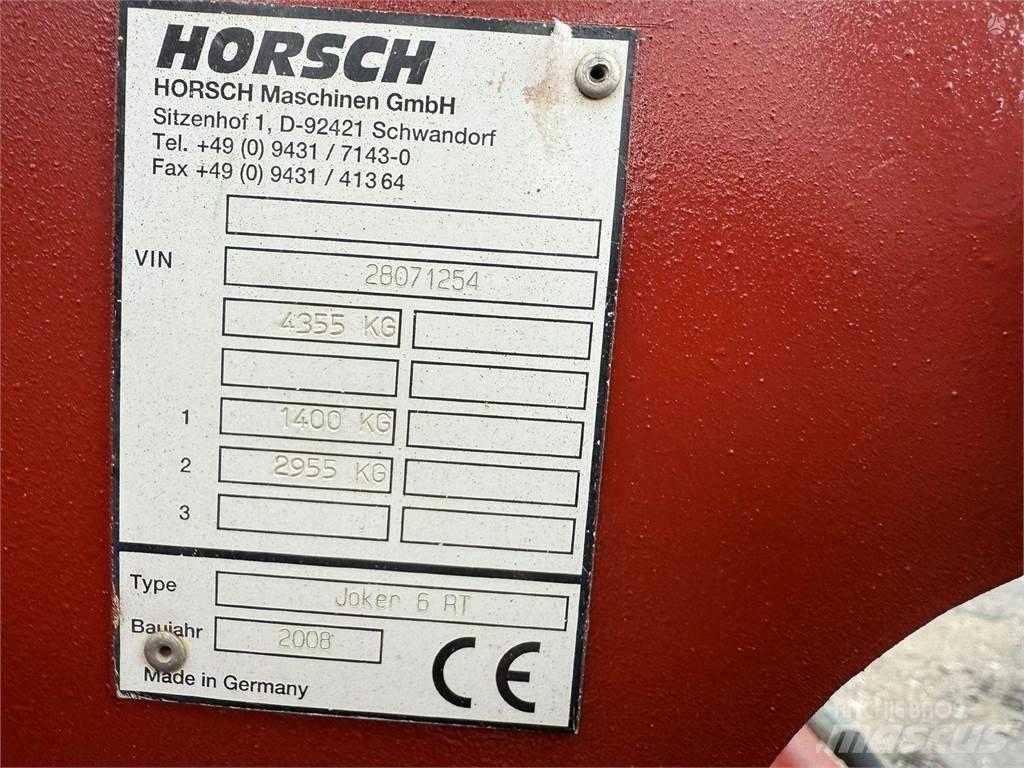 Horsch Joker 6RT Schwere Eggen