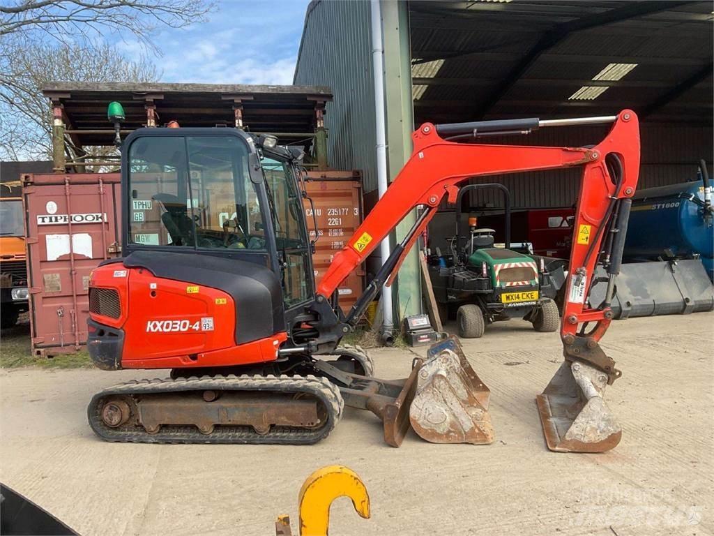 Kubota KX030-4 Minibagger < 7t