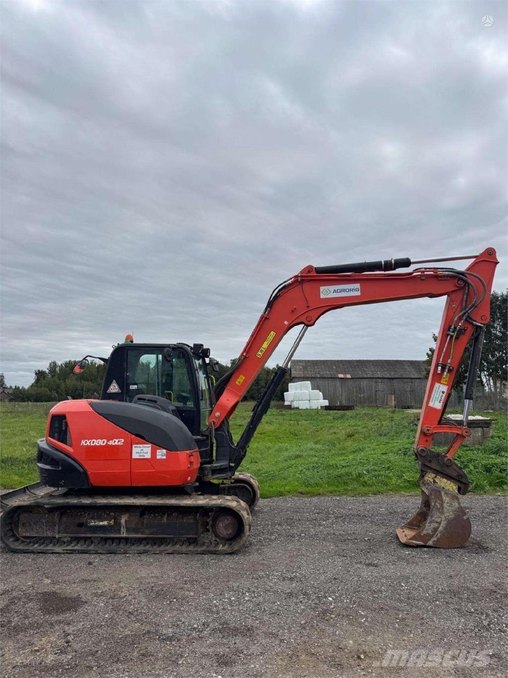 Kubota KX080-4a2 Raupenbagger